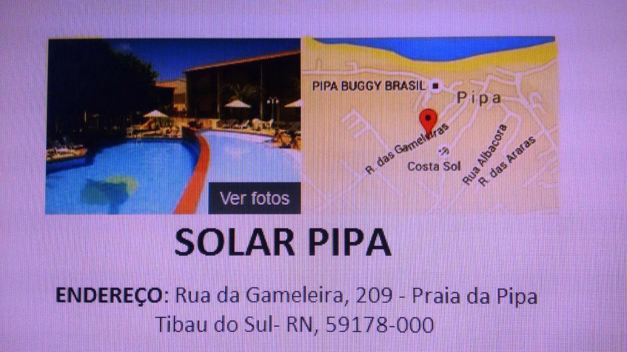 Chalet Solar Pipa Praia de Pipa Dış mekan fotoğraf